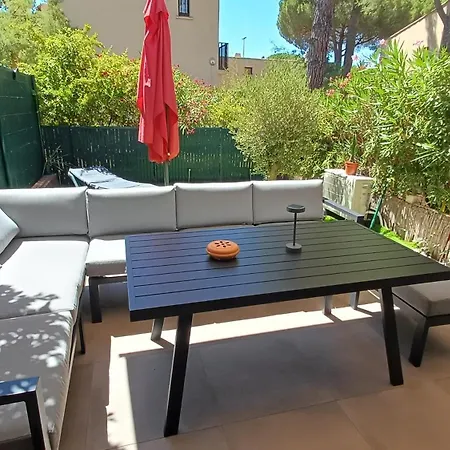 Apartman L'ecrin Du Sud 4p Elegant, Clim , Piscine, 50m Village Naturiste *