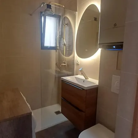 L'Ecrin Du Sud 4P Elegant, Clim , Piscine, 50M Village Naturiste 아그